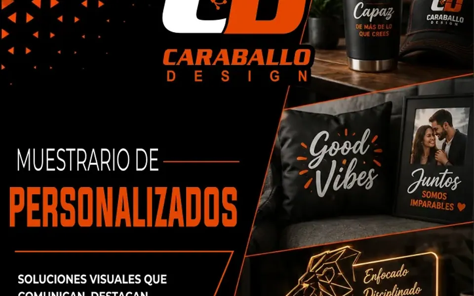 Muestra de artículos personalizados